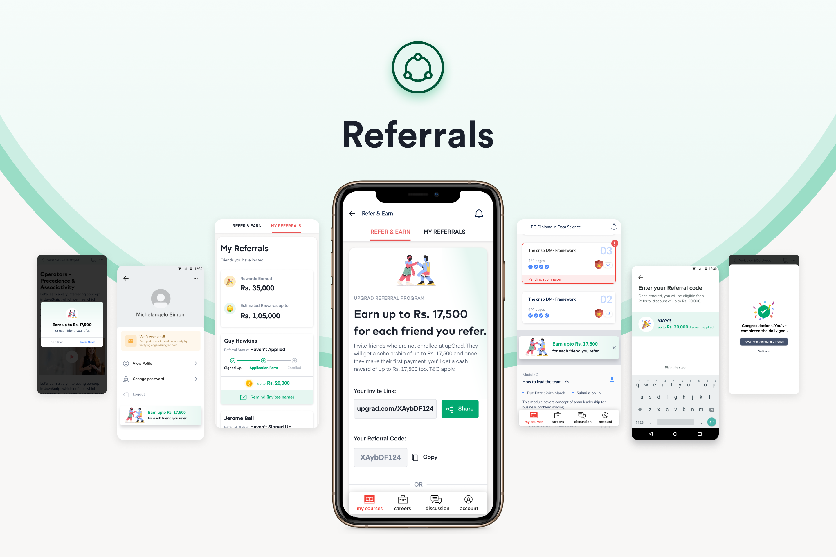 upgrad referrals